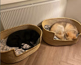 Comfortable Dog Basket Bed | Dobermann bed | Natural dog bed | Woven dog bed | Luxury dog basket | Indestructible dog bed | luxury dog bed