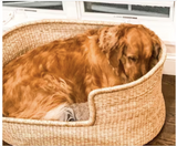 Comfortable Dog Basket Bed | Dobermann bed | Natural dog bed | Woven dog bed | Luxury dog basket | Indestructible dog bed | luxury dog bed