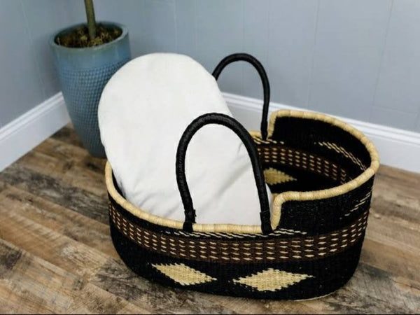 How to reshape mosses bassinet or any straw baskets from Ghana by  MamaZuriStyle 